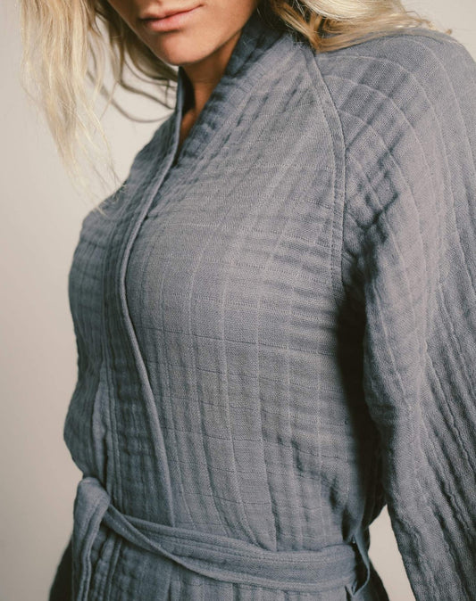Gauzy Robe | Indigo
