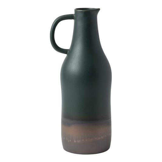 Aged Emerald Pitcher