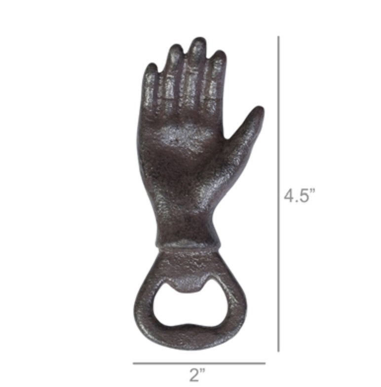 Hand Cast Iron Bottle Opener