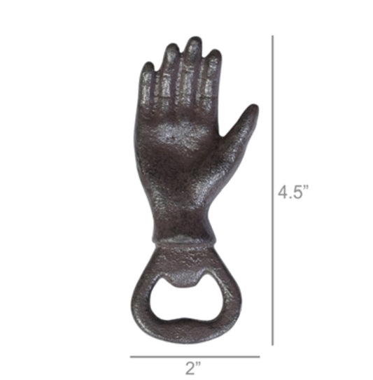 Hand Cast Iron Bottle Opener