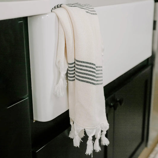 Turkish Hand Towel- Multi Stripes