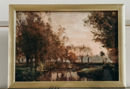 Little Vintage Fine Art & Gold Frame - Serene 3X5
