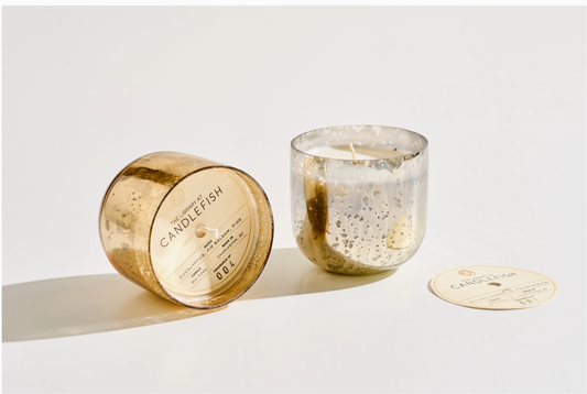 Mercury Glass Candle