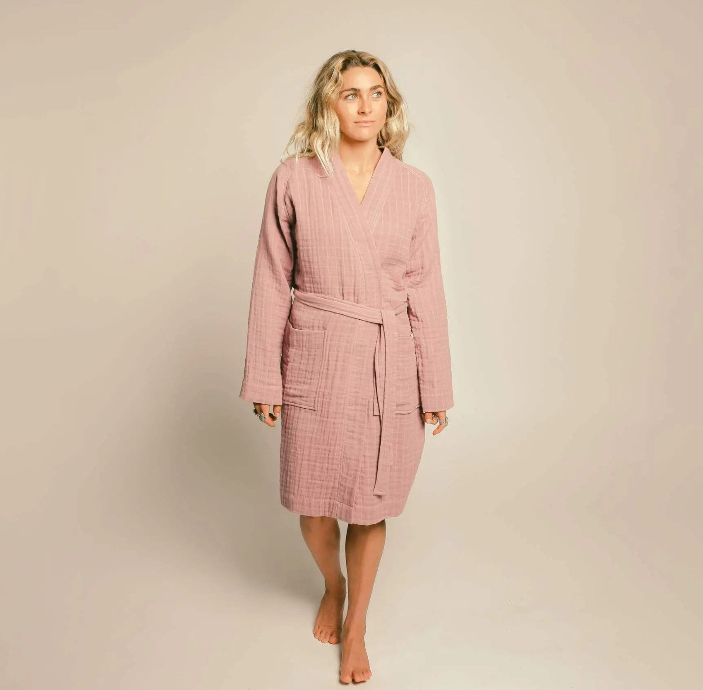 Gauzy Robe | Mauve