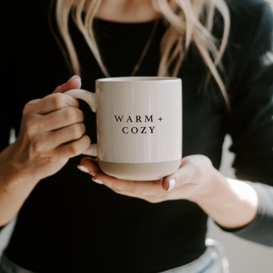 Warm + Cozy Stoneware Mug