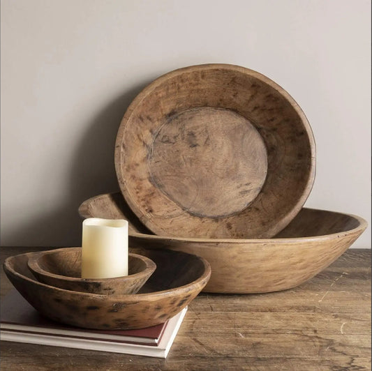 Found Dough Bowl | Natural
