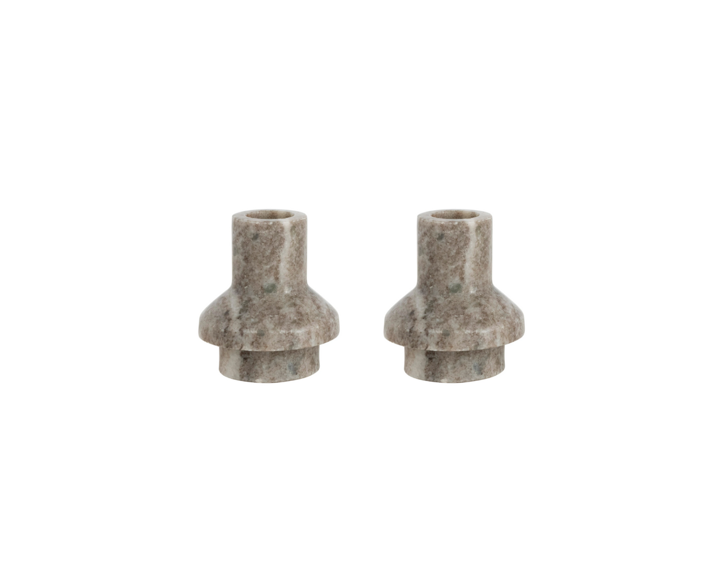 Marble Taper Holder -Set of 2