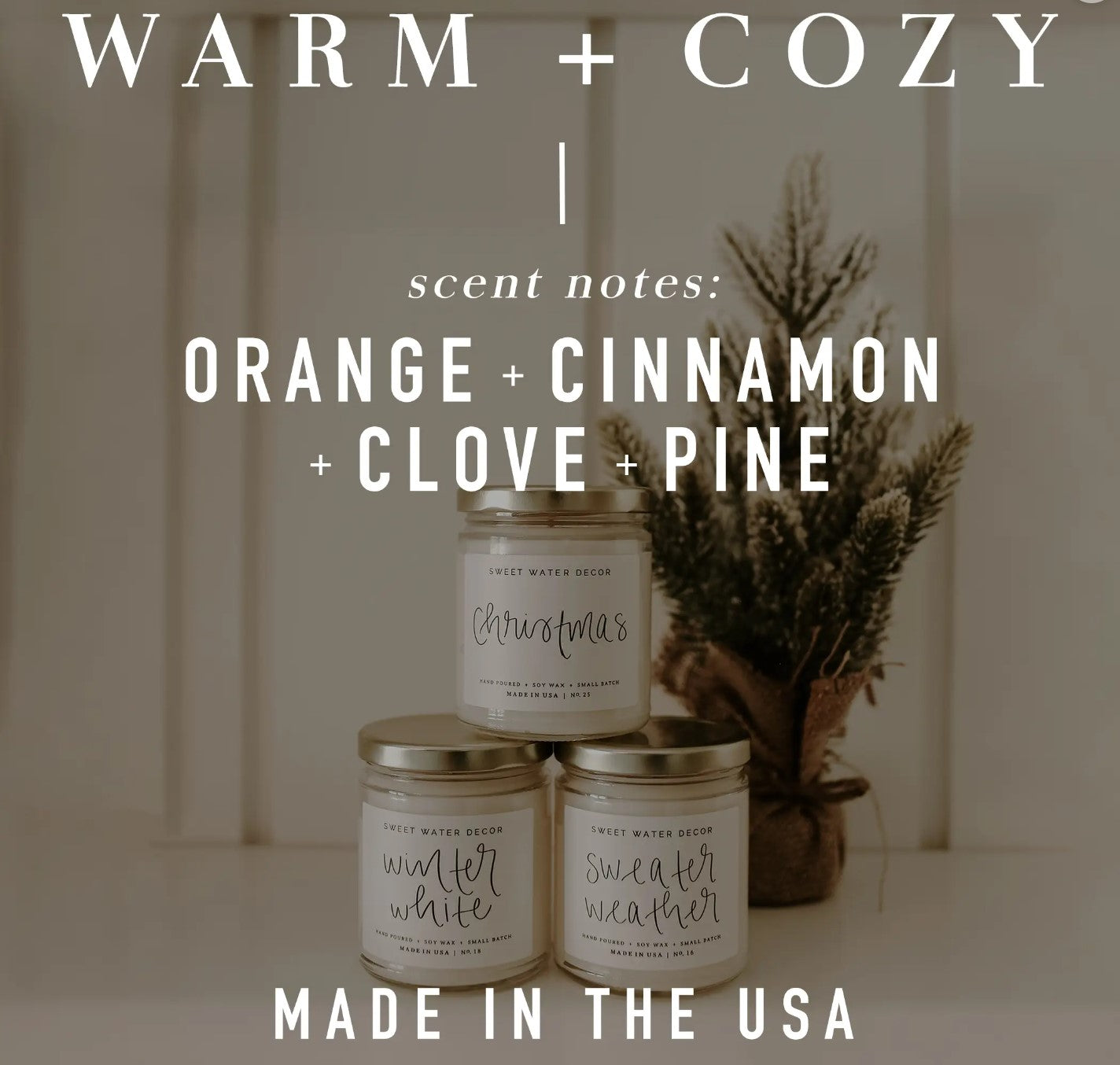 Warm & Cozy Stoneware Candle